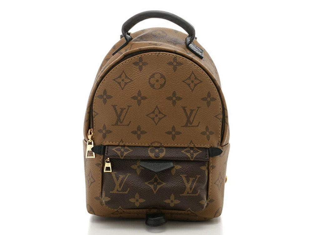 Louis Vuitton Monogram Reverse Backpack Brown